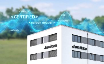 Janitza está certificada como empresa neutra en emisiones de CO₂